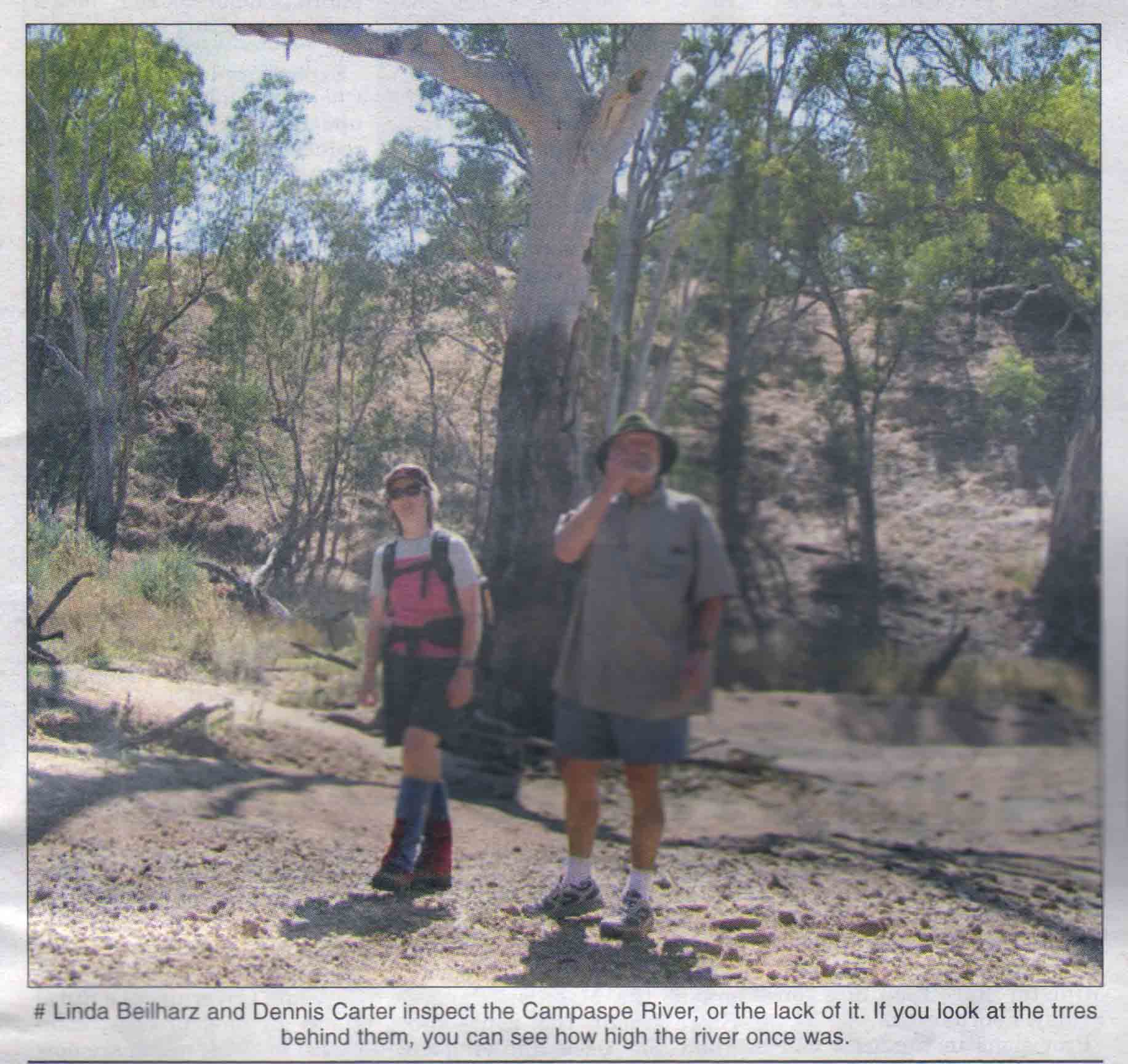 dry campaspe river